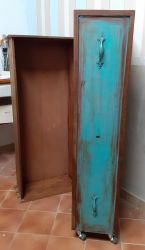 decorazione di cassetto in legno effetto decapato (2)